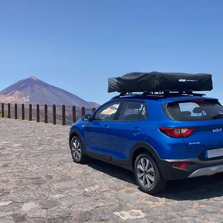 Rooftop Tent With New Car *
